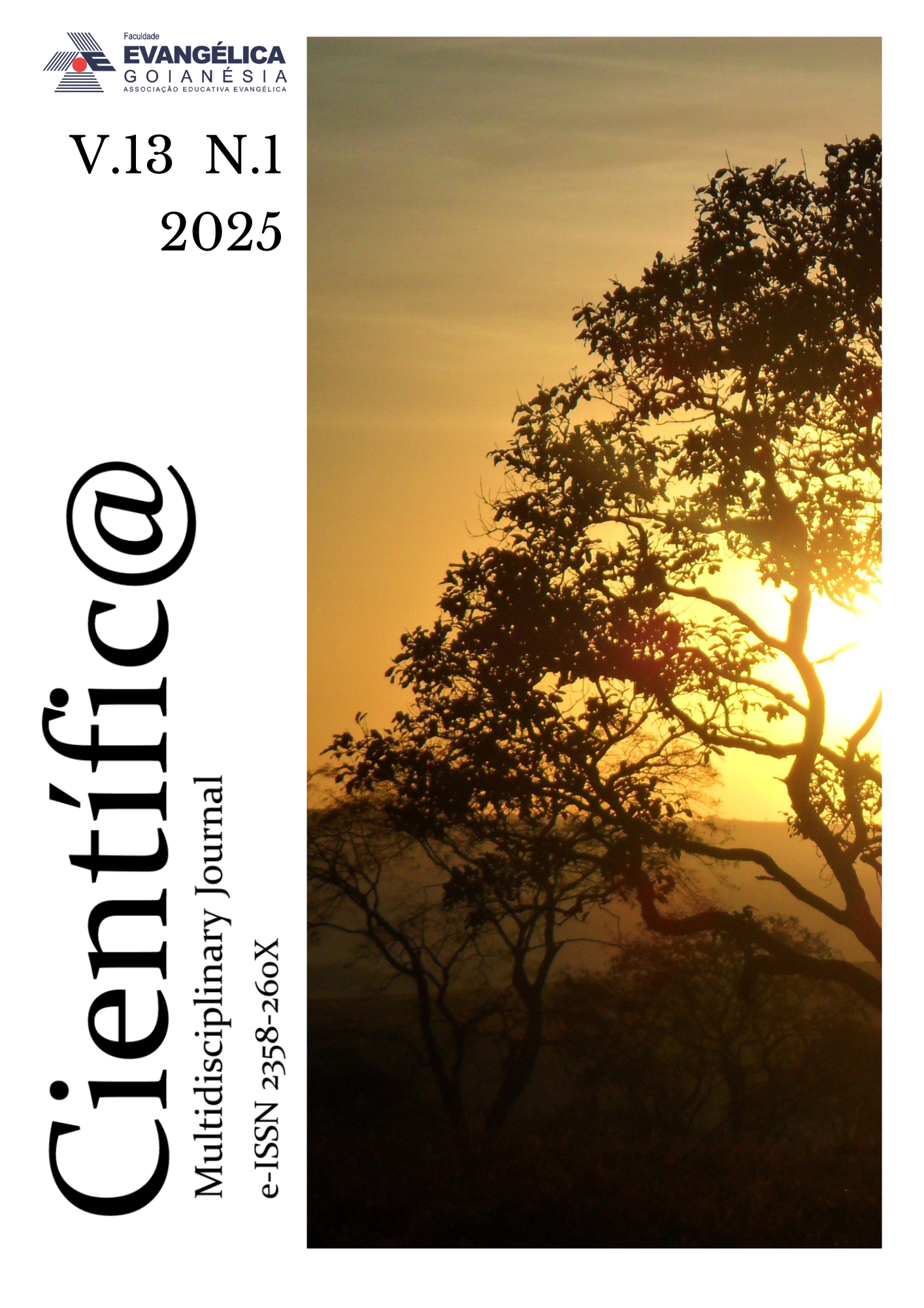 					Visualizar v. 13 n. 1 (2025): Científic@ - Multidisciplinary Journal - ISSN 2358-260X
				