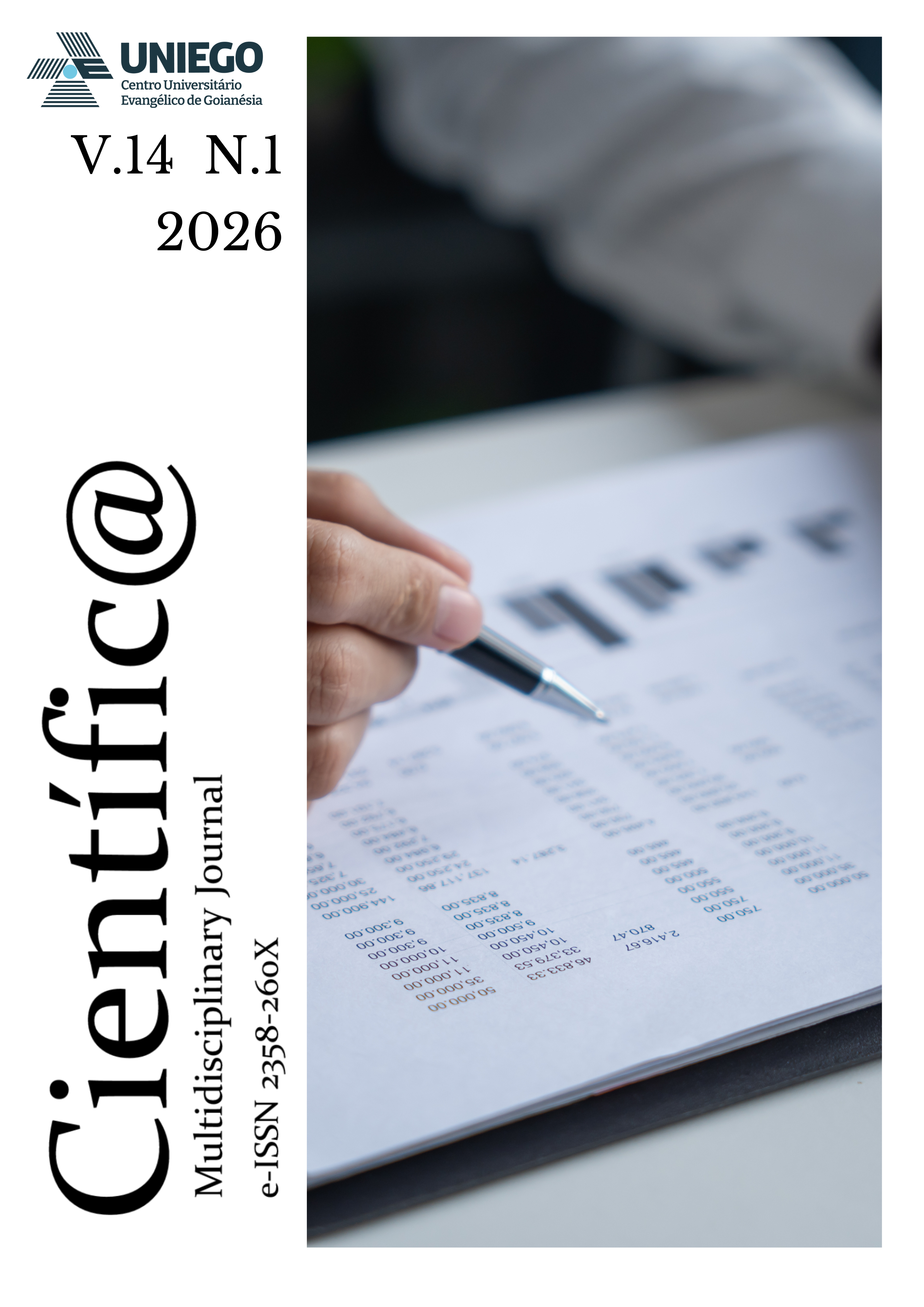 					Visualizar v. 14 n. 1 (2026): Científic@ - Multidisciplinary Journal - Dossiê Temático: Ecossistemas de Inovação e Competitividade: Evidências do Programa ALI/Sebrae - ISSN 2358-260X
				